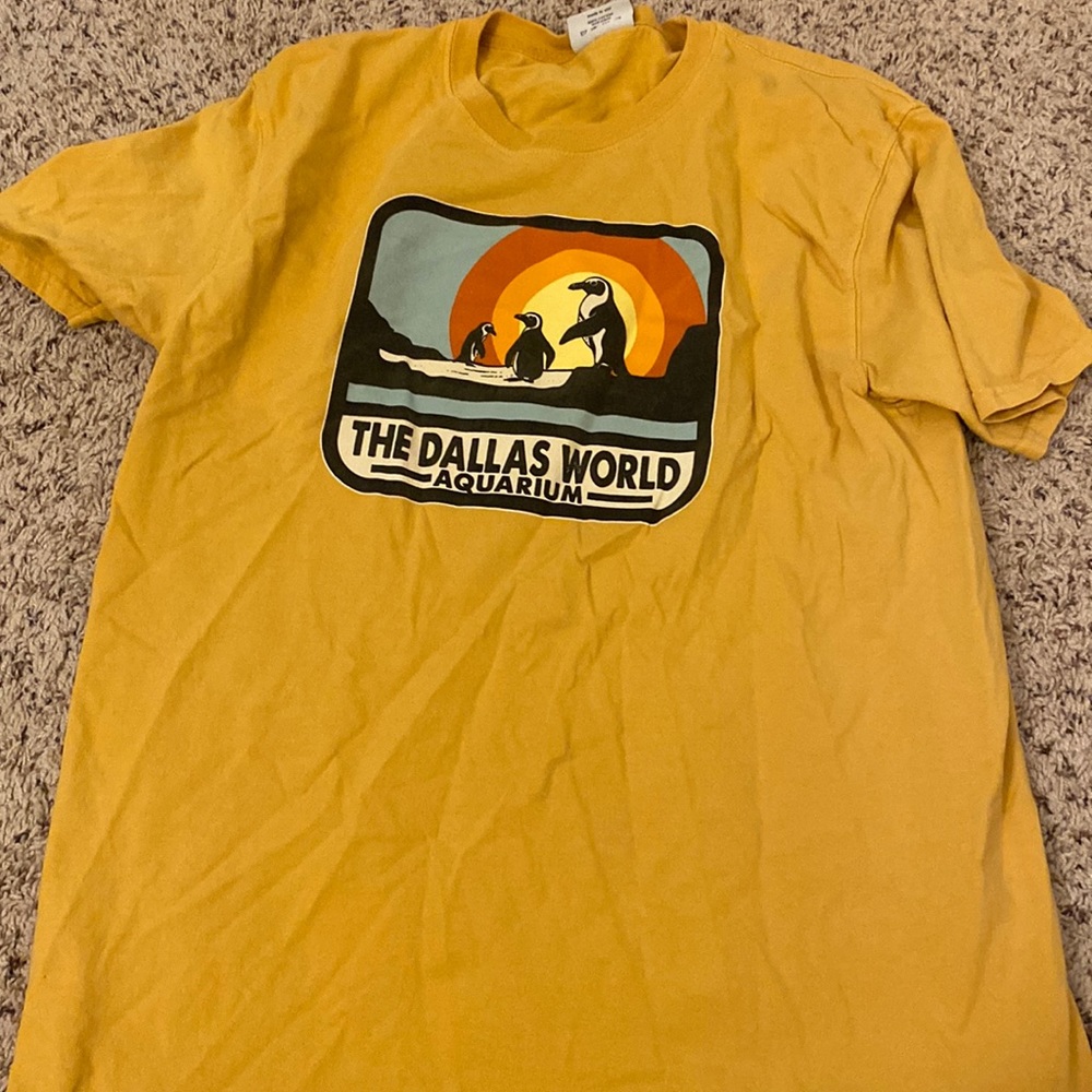 Dallas World Aquarium T-Shirt 100% Cotton Medium Size
